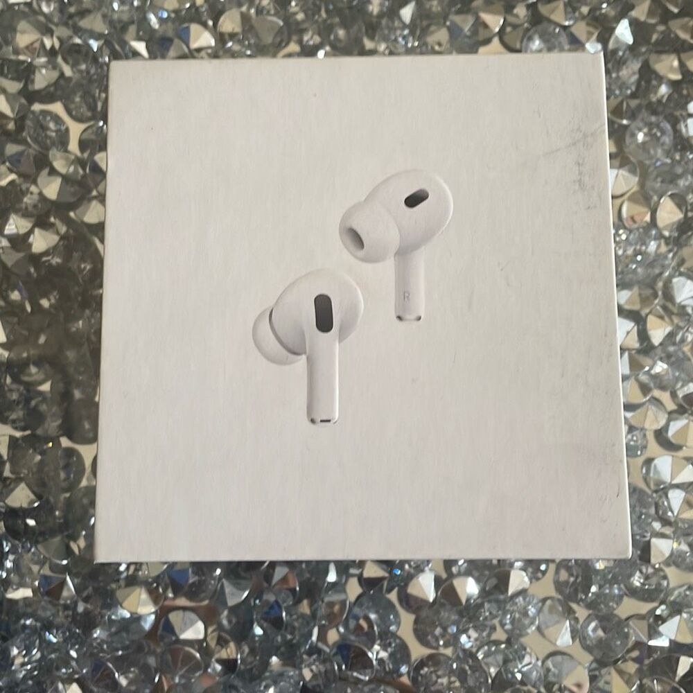 Empty box for apple AirPods Pro (2nd generation) includes 6 replacement earbuds